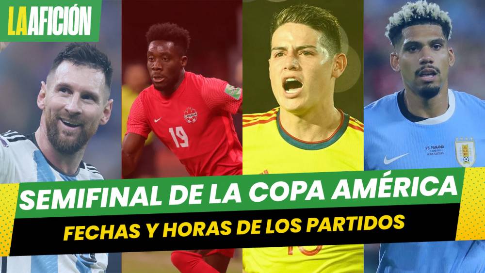 Semifinales de Copa América 2024 Quiénes y cómo se jugarán los