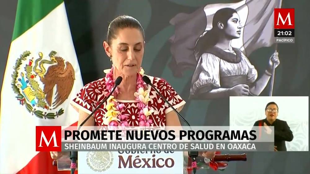 Claudia Sheinbaum Inaugura Centro De Salud En Oaxaca Con Imss Bienestar